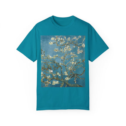 Almond Blossom by Vincent van Gogh Unisex Garment-Dyed T-shirt
