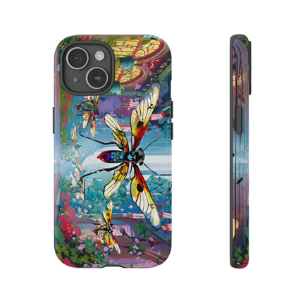 Neon Swarm Phone Cases