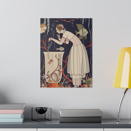 The Dazzling Little Fish – George Barbier’s Art Deco Aquarium