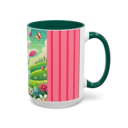 Easter Bunny’s Colorful Mugs (11oz, 15oz)