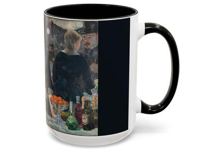 A Bar at the Folies-Bergère by Edouard Manet Colorful Mugs (11oz, 15oz)