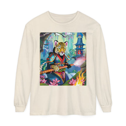 Cyberpunk Leopard Long Sleeve T-Shirt