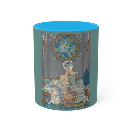 Liaisons Dangereuses by George Barbier Colorful Mugs, 11oz