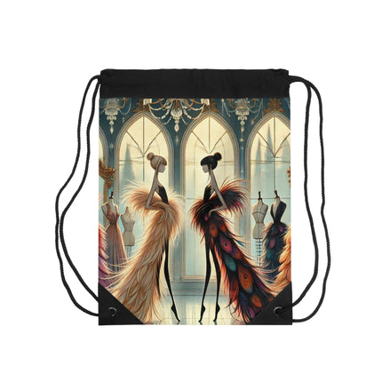 The Couture & Wings Drawstring Bag – Fairy Fashion & Enchanted Glamour