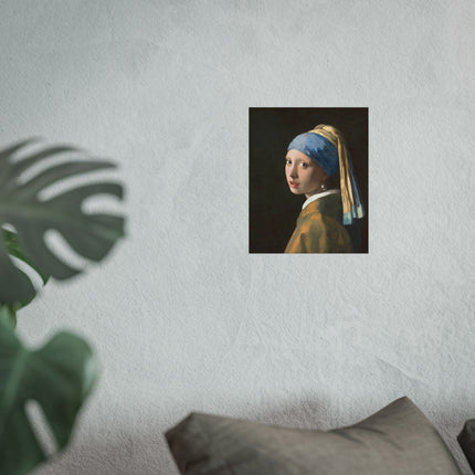 Girl with a Pearl Earring by Johannes Vermeer Fine Art Posters