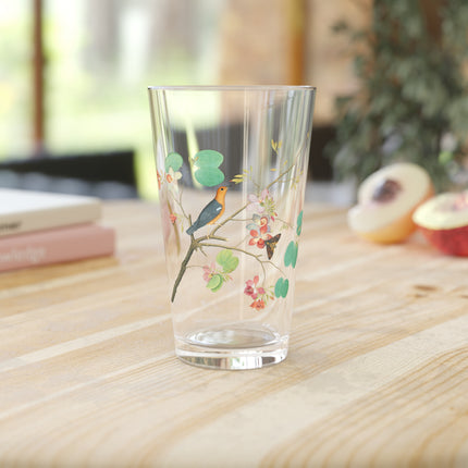 Songbird in Bloom Glass, 16oz