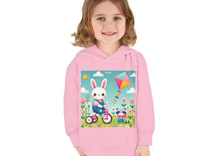 Breezy Meadow Ride Toddler Pullover Fleece Hoodie