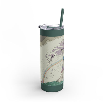 L’Arc-en-Ciel by George Barbier Skinny Matte Tumbler, 20oz