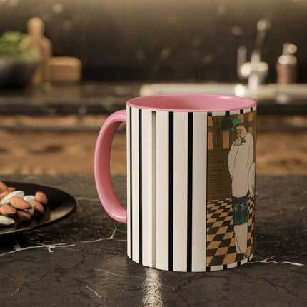 Les Hermines by Georges Lepape Colorful Mugs (11oz, 15oz)