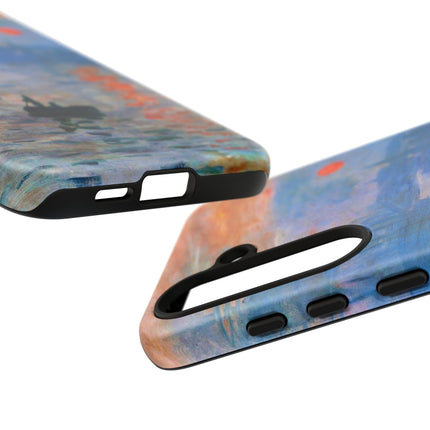 Sunrise by Claude Monet Phone Cases