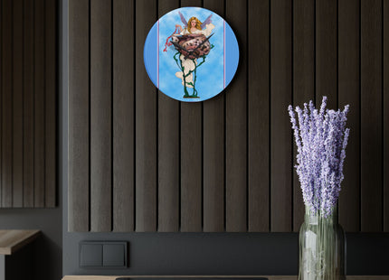 Enchanting Serenity Acrylic Wall Clock