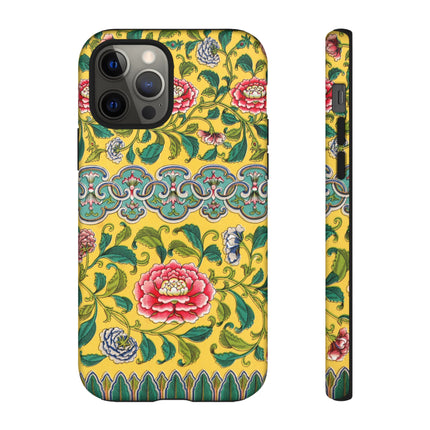 Chinese Floral Illustration by Owen Jones Phone Cases