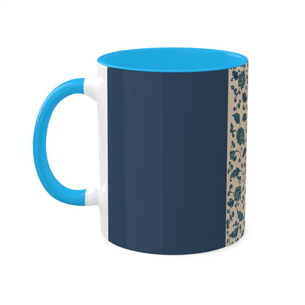 Examples of Chinese Ornament, Pl.18 by Owen Jones Colorful Mugs, 11oz