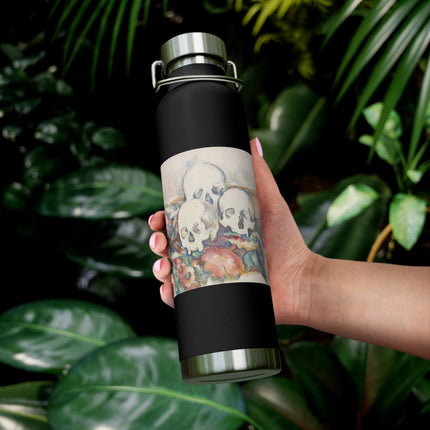 The Three Skulls by Paul Cézanne Copper Vacuum Insulated Bottle, 22oz