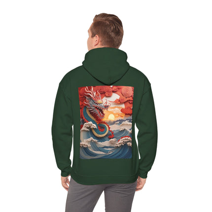Stormbound Dragon – Heavy Blend™ Hooded Sweatshirt