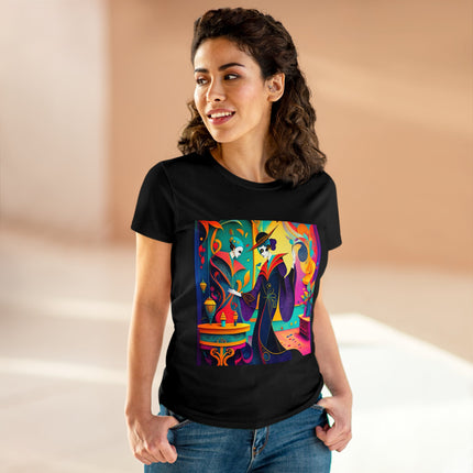 Phantoms of Elegance Women's Midweight Cotton Tee