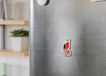 Japanese Woman by Hosoda Eishi Die-Cut Magnets (5 Sizes)