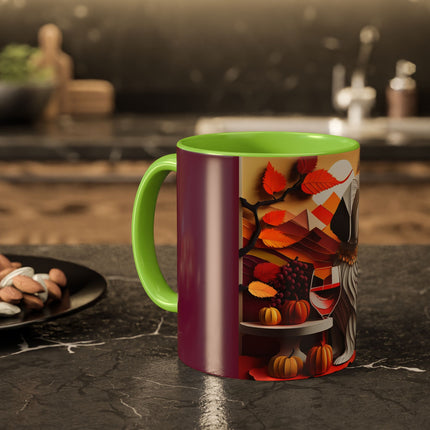 Shih Tzu at an Autumn Colorful Mugs (11oz, 15oz)