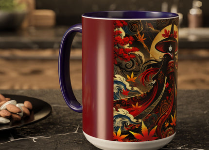 Kabuki Witch Colorful Mugs (11oz, 15oz)