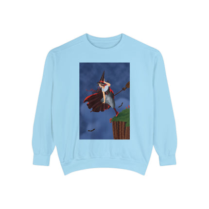 The Enchanted Witch Unisex Garment-Dyed Sweatshirt