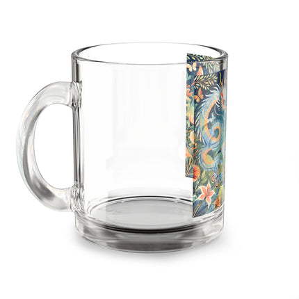 Fairy Waltz in the Butterfly Garden Glass Mug, 10oz