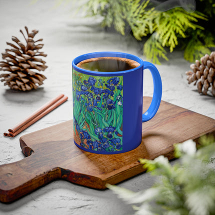 Irises by Vincent Van Gogh Colorful Mugs (11oz, 15oz)