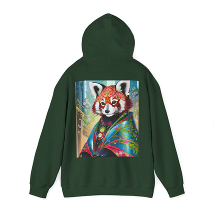 Cybernetic Red Panda – Heavy Blend™ Hooded Sweatshirt