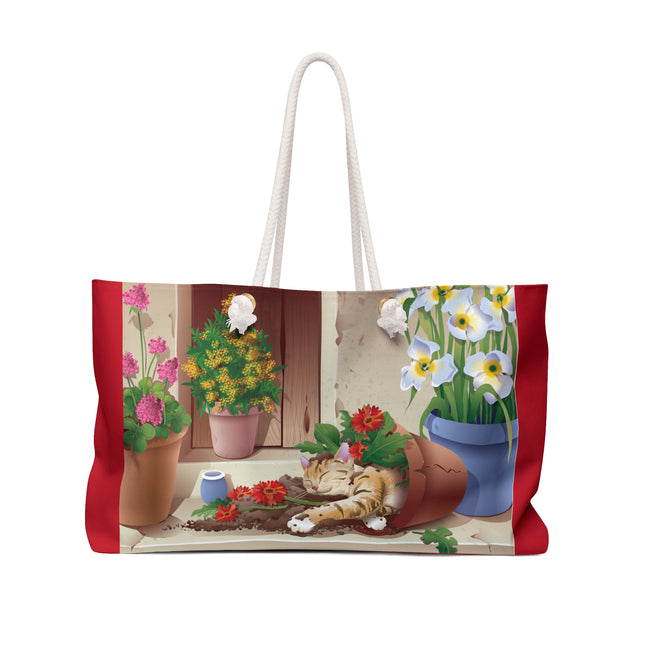 Blooming Serenity Weekender Bag