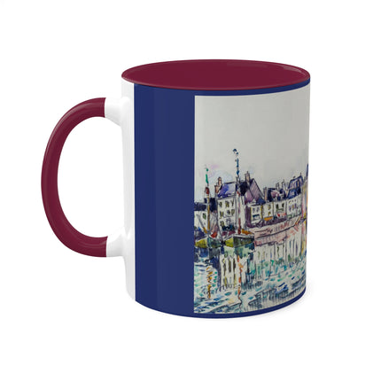 Le Croisic by Paul Signac Colorful Mugs, 11oz
