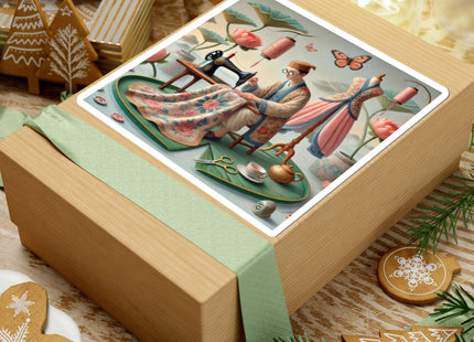 The Tailor’s Garden Kiss-Cut Stickers (4 Sizes)