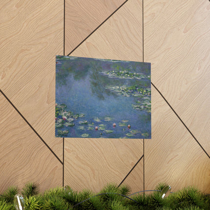 Water Lilies by Claude Monet Matte Horizontal Posters