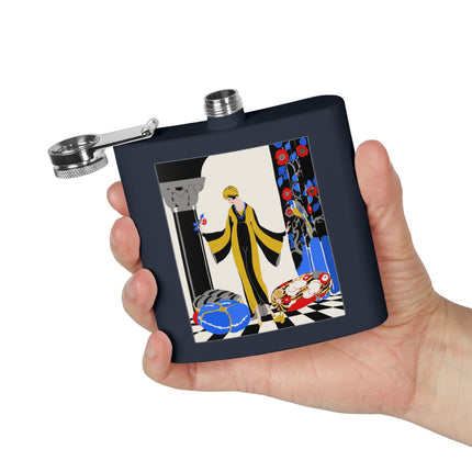 Art Deco Flapper Flask – Elegant Glamour & Timeless Style