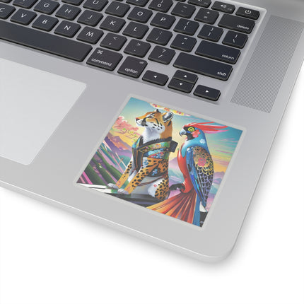 Cybernetic Duets Kiss-Cut Stickers (4 Sizes)