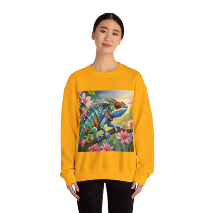 Camouflage Chameleon Unisex Heavy Blend™ Crewneck Sweatshirt