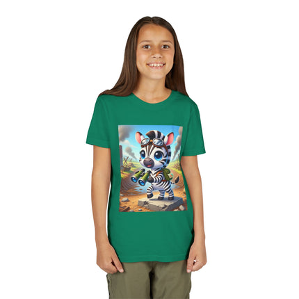 Zebra Lookout Youth Short Sleeve Tee