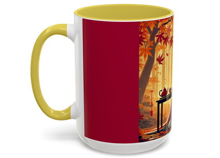 Theatrical Harvest Rabbit Colorful Mugs (11oz, 15oz)