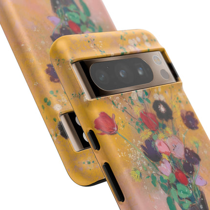 Vase of Flowers by Odilon Redon Phone Cases