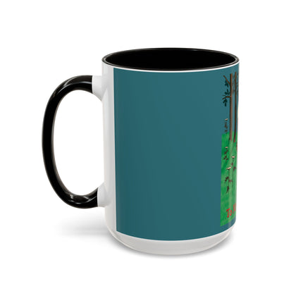 Peekaboo by Louis Wain Colorful Mugs (11oz, 15oz)