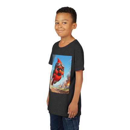 Cardinal Dive Bomber Youth Short Sleeve Tee
