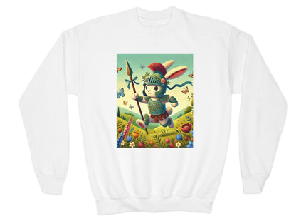 Rabbit Gladiator Youth Crewneck Sweatshirt