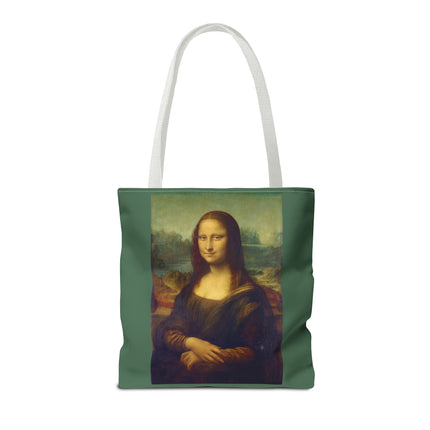 Mona Lisa by Leonardo da Vinci Tote Bag (AOP)