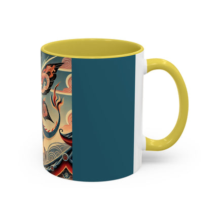 Dragon Fairy of the Temple Colorful Mugs (11oz, 15oz)