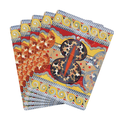 Reproduction of the Shield Frieze by Emile Gilliéron Playing Cards