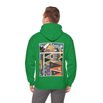 Collection decors et couleurs Pl.03 by Georges Valmier Heavy Blend™ Hooded Sweatshirt