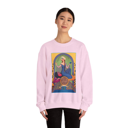 December & Tanzanite (from the Gem Series) by Sofia Chiostri Heavy Blend™ Crewneck Sweatshirt