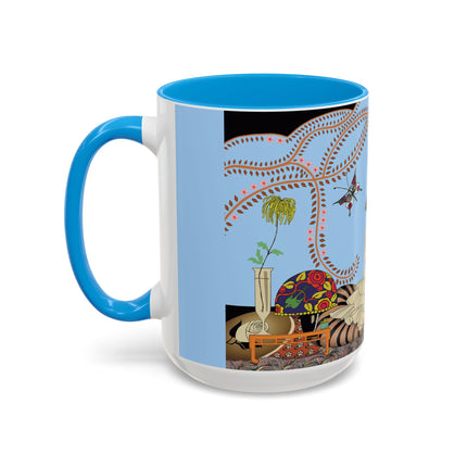 Minuit … ou l’appartement à la mode by George Barbier Colorful Mugs (11oz, 15oz)