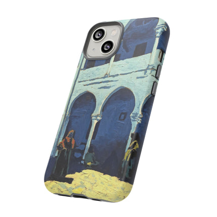 Courtyard of Moroccan Riad by George Gaudion Phone Cases