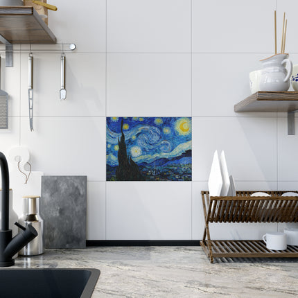 The Starry Night by Vincent Van Gogh Ceramic Tile