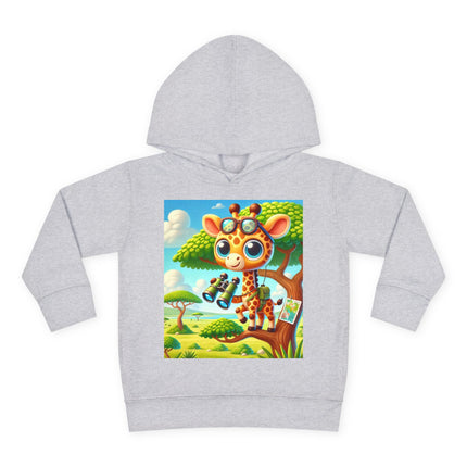 Giraffe Lookout Toddler Pullover Fleece Hoodie