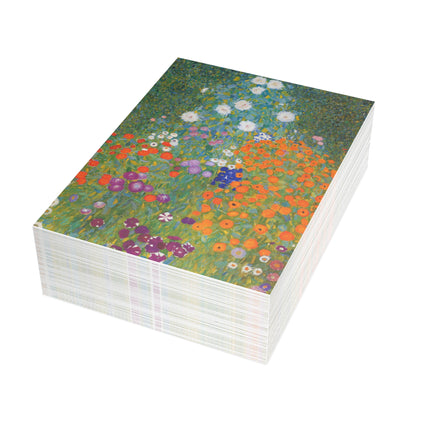 Cottage Garden by Gustav Klimt Postcard Bundles (envelopes included) - Bundles of 10, 30, 50 Pieces